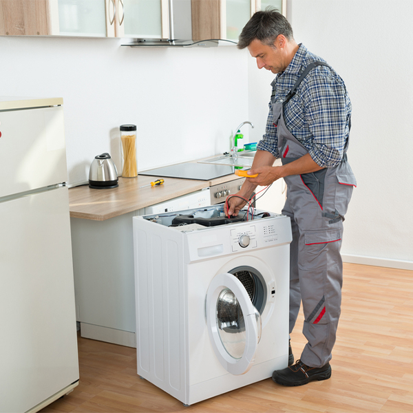 can you walk me through the steps of troubleshooting my washer issue in Colfax NC